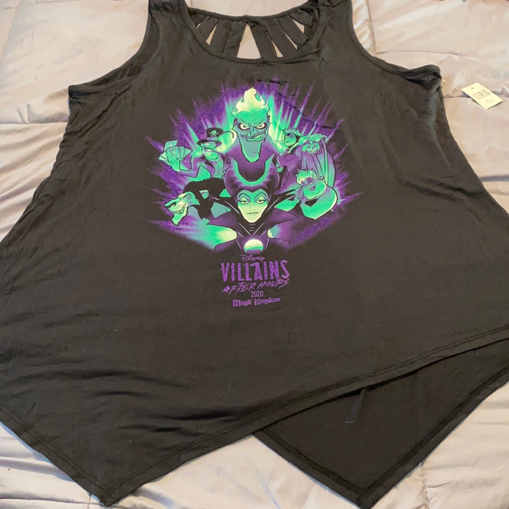 Nwt Villains After Hours At The Magic Kingdom Special Event Tunic Size 2x